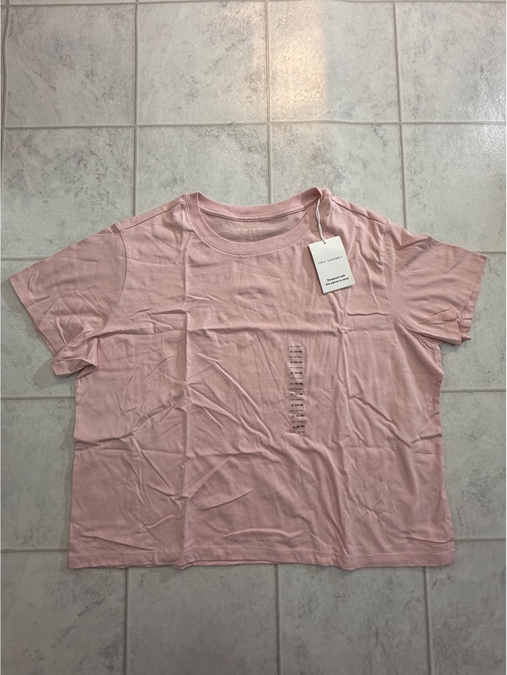 Free Assembly pink T-shirt